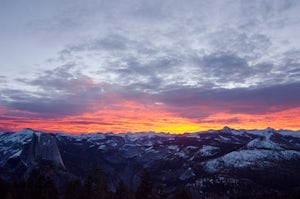 Winter Backpack to Sentinel Dome in Yosemite