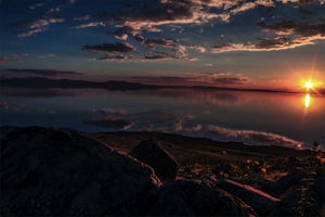 Catch a Sunset on Antelope Island