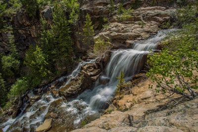 Hike Little Deer Creek to Cataract Gorge, Little Deer Creek Canyon