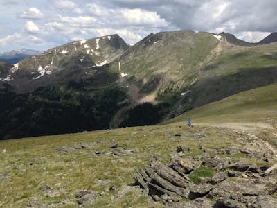 Backpack Alpine Terrain to Haynach Lakes