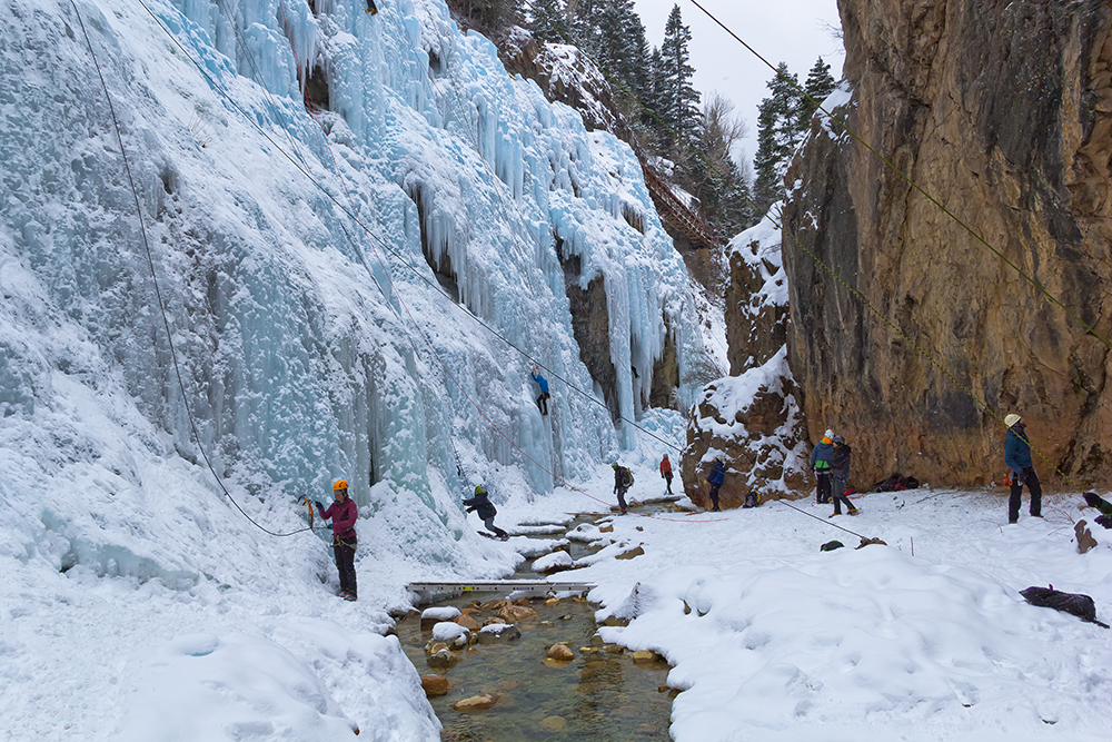 Ice Climb the Ouray Ice Park