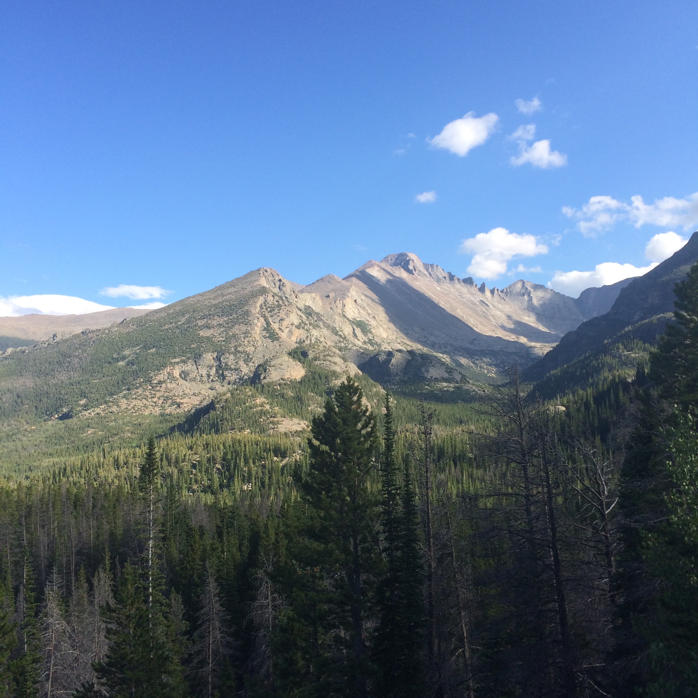 Hike Nymph Lake, Dream Lake, and Emerald Lake