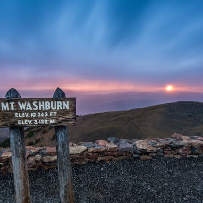 Mt. Washburn via South Trail 