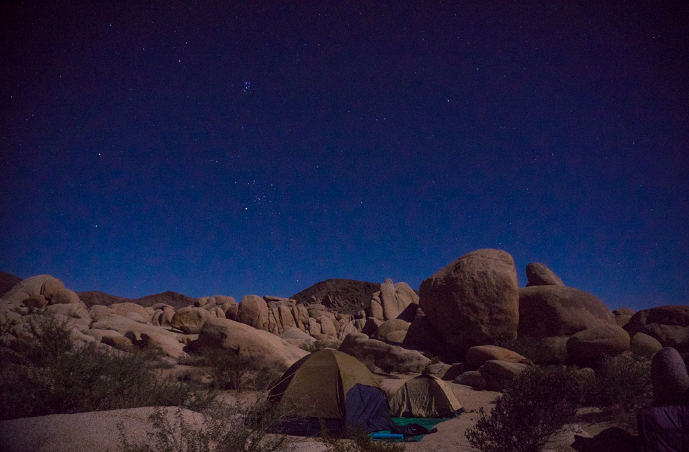 Camp at Joshua Tree's White Tank Campground