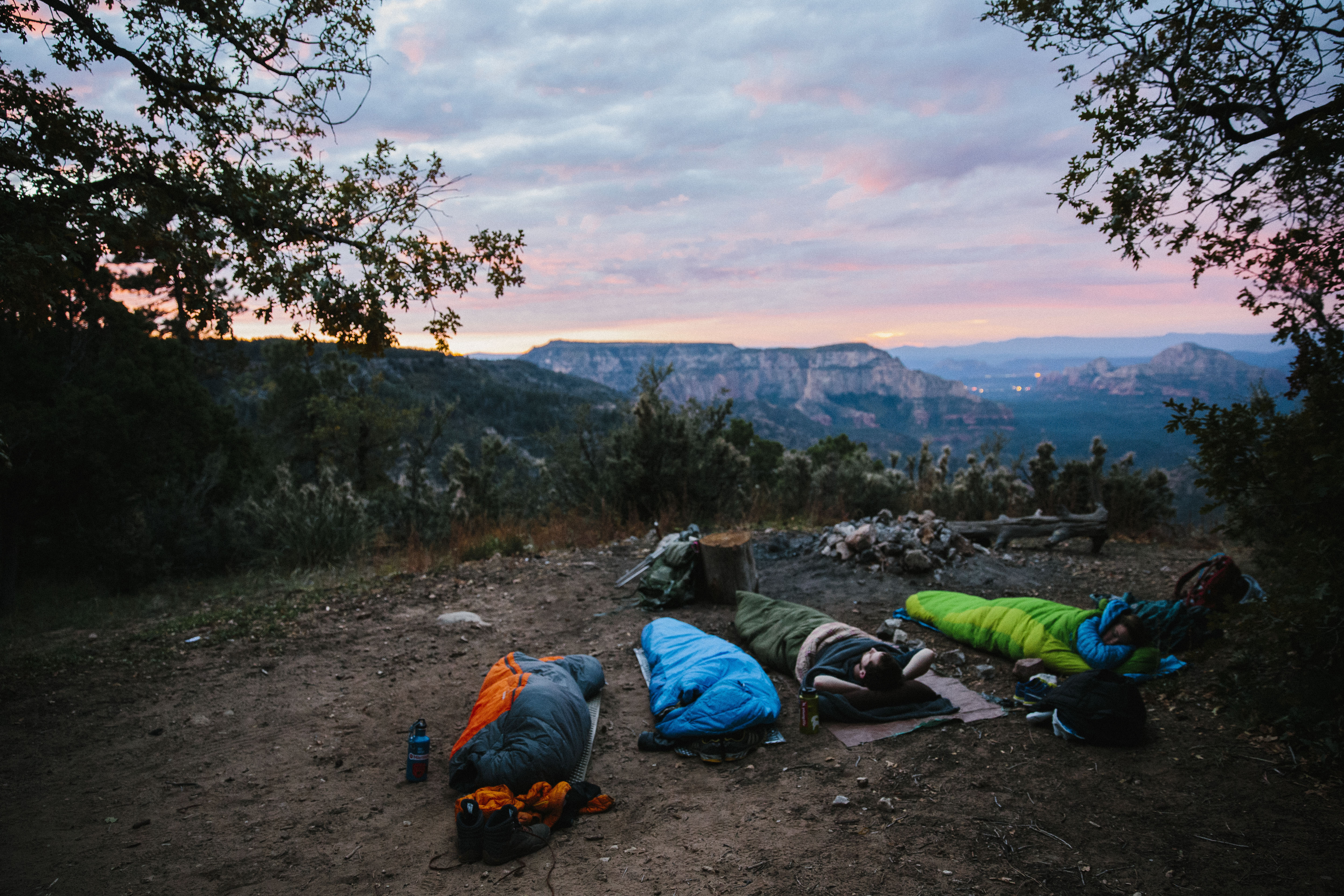Camp at Red Rock