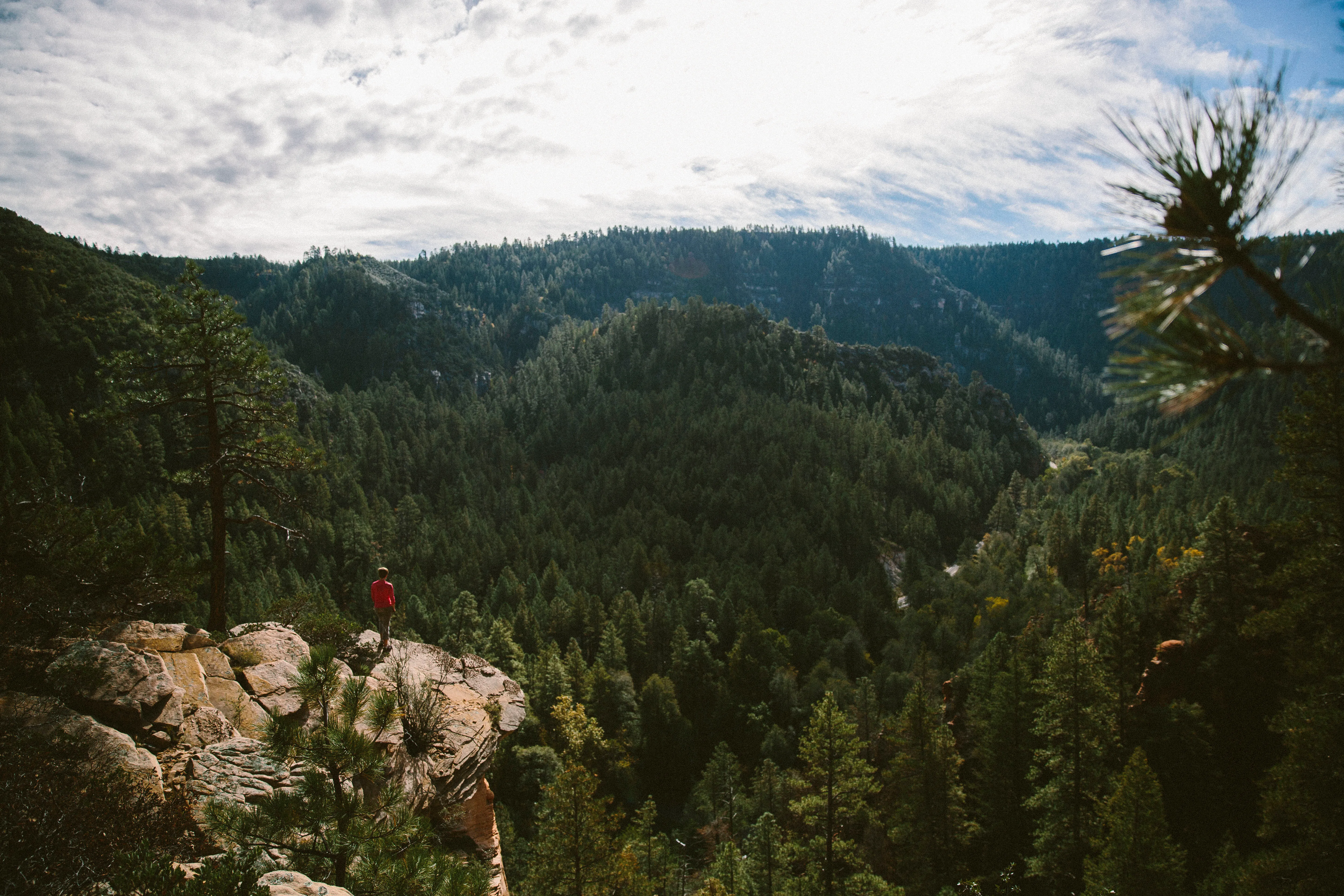Climbing at Oak Creek Canyon