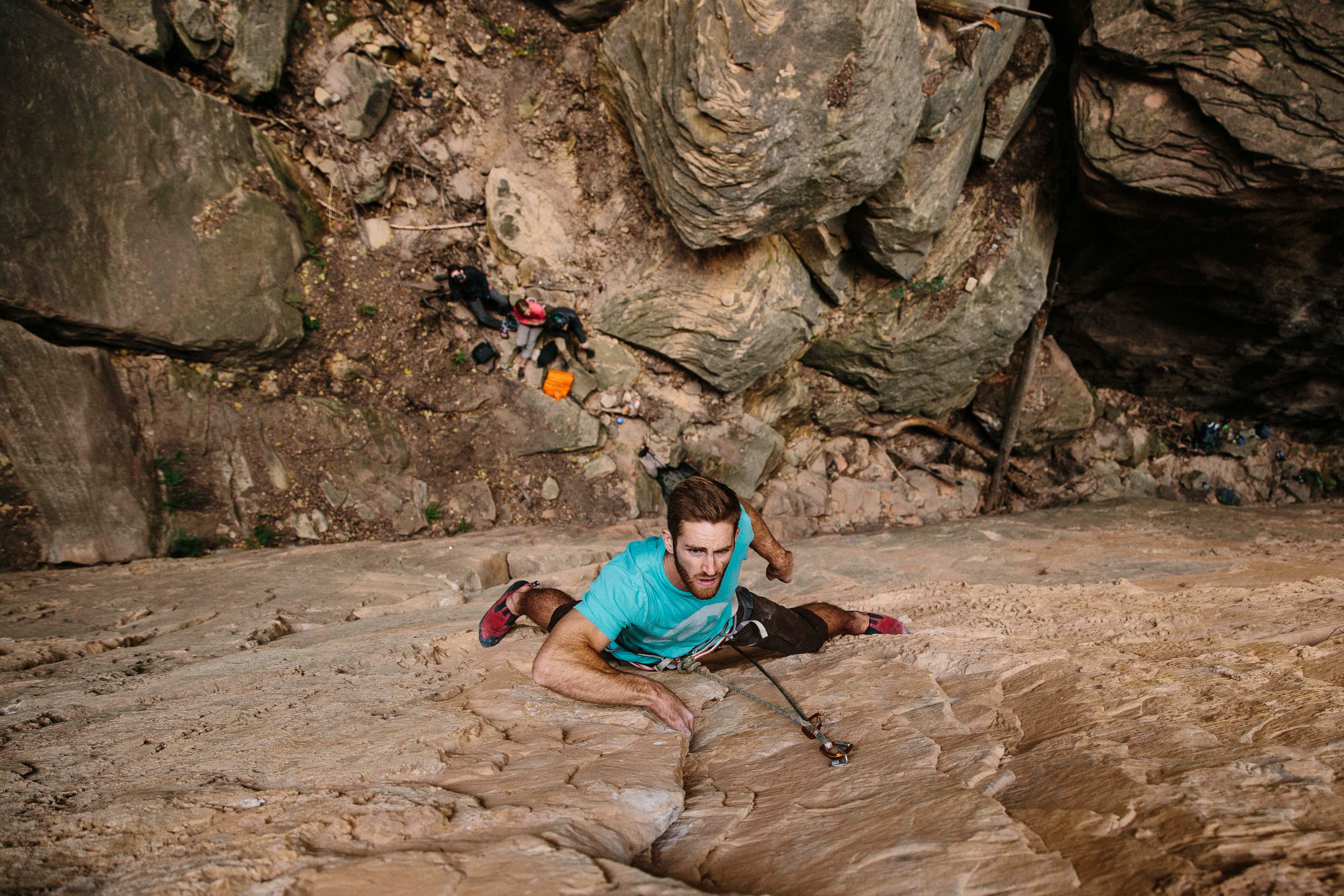 Climbing at Oak Creek Canyon