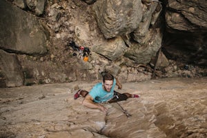 Climbing at Oak Creek Canyon