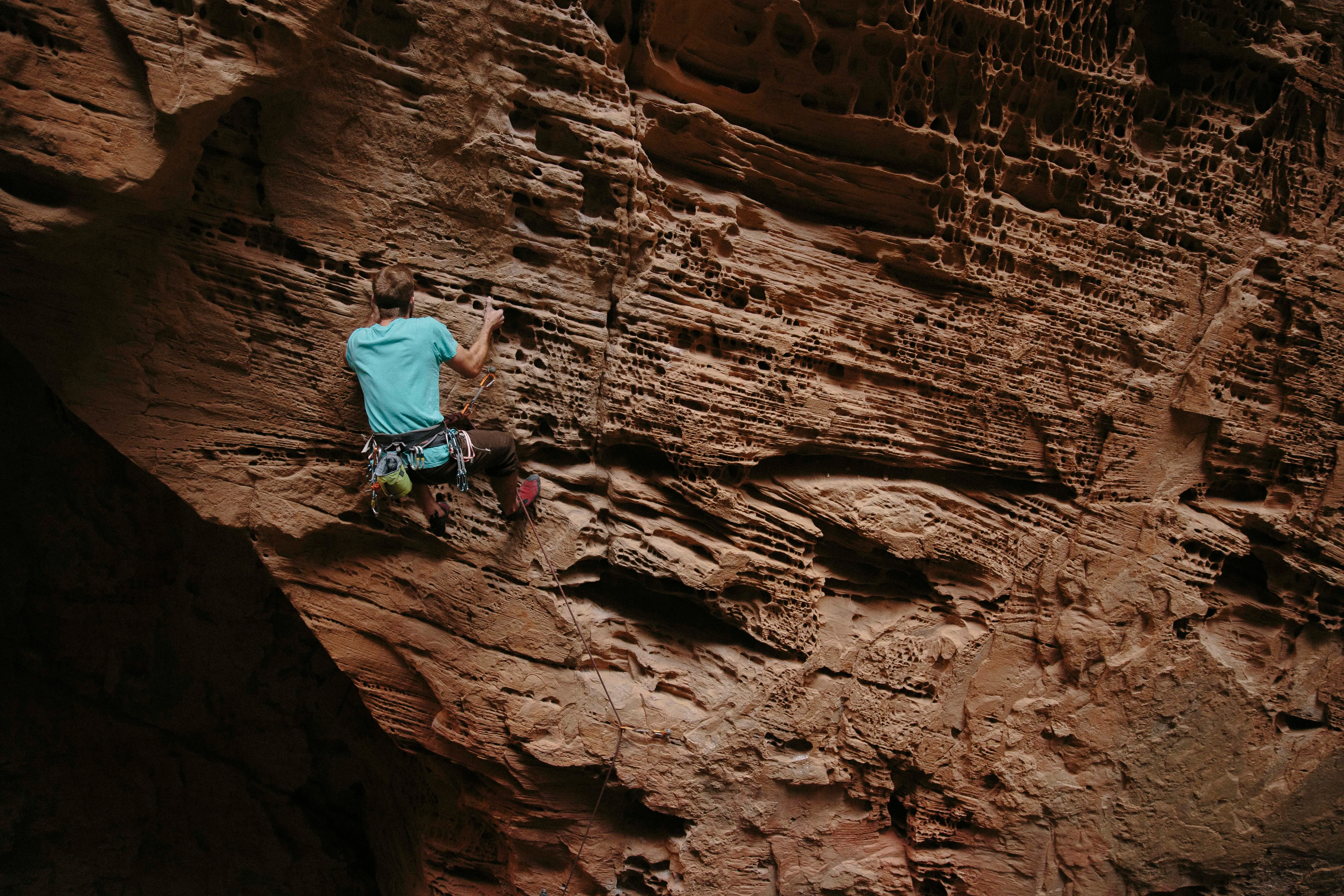 Climbing at Oak Creek Canyon