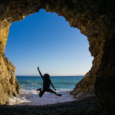 Terranea Beach Sea Cave
