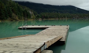 Paddle on Whistler's Green Lake