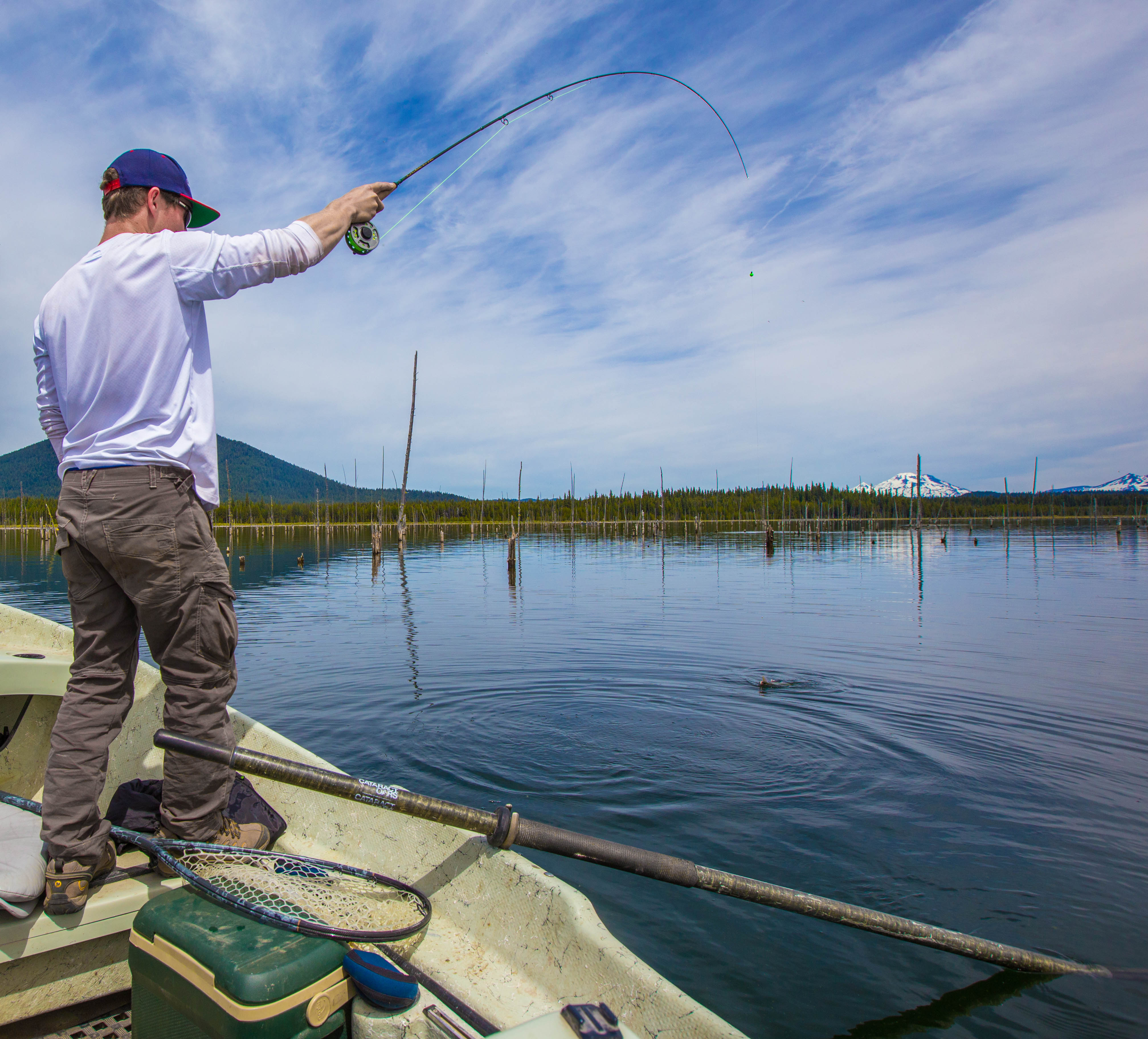 Camp and Fish at Crane Prairie Reservoir