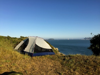 Camp on Angel Island, Angel Island SP