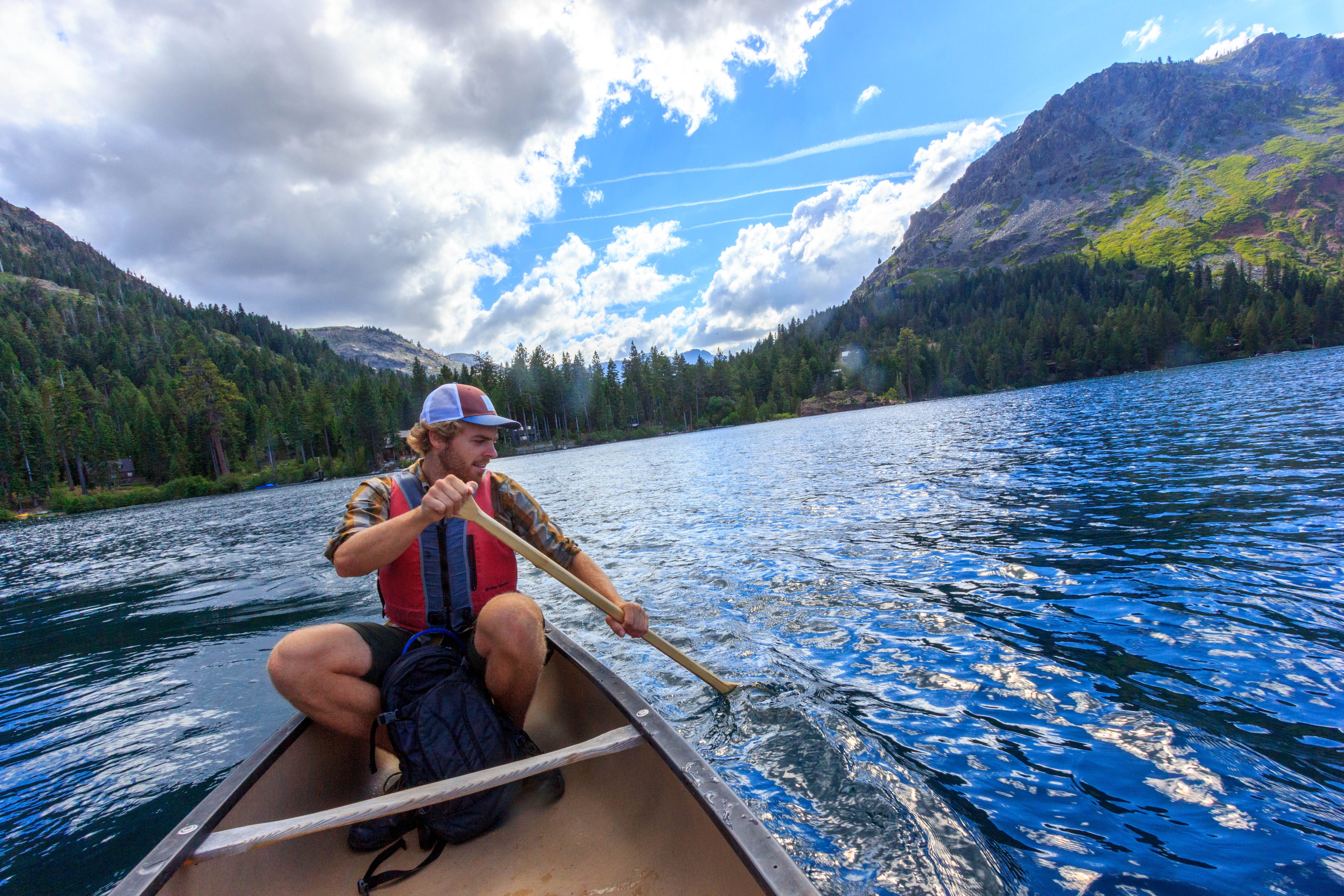 Camp at Fallen Leaf Lake