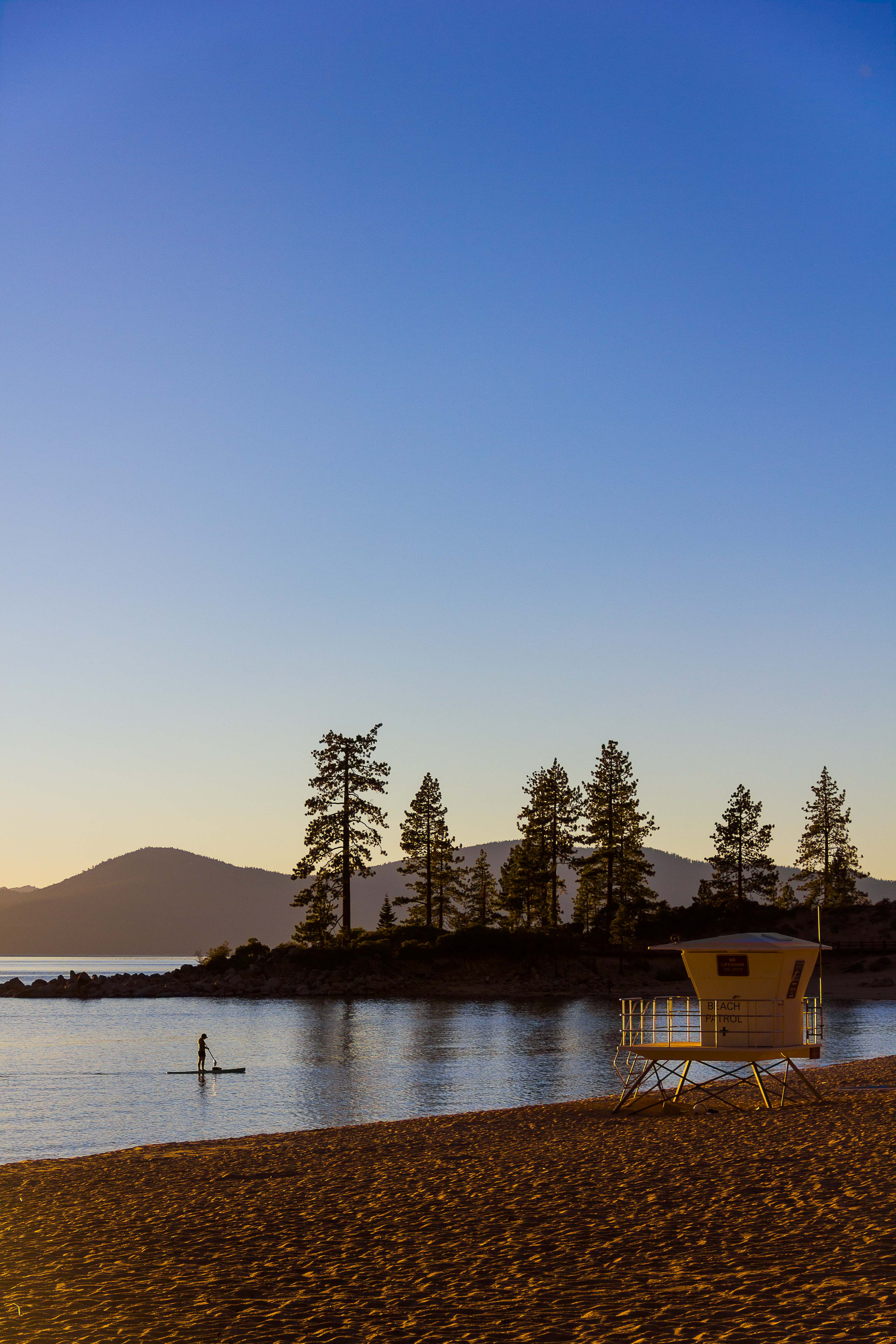 SUP from Sand Harbor