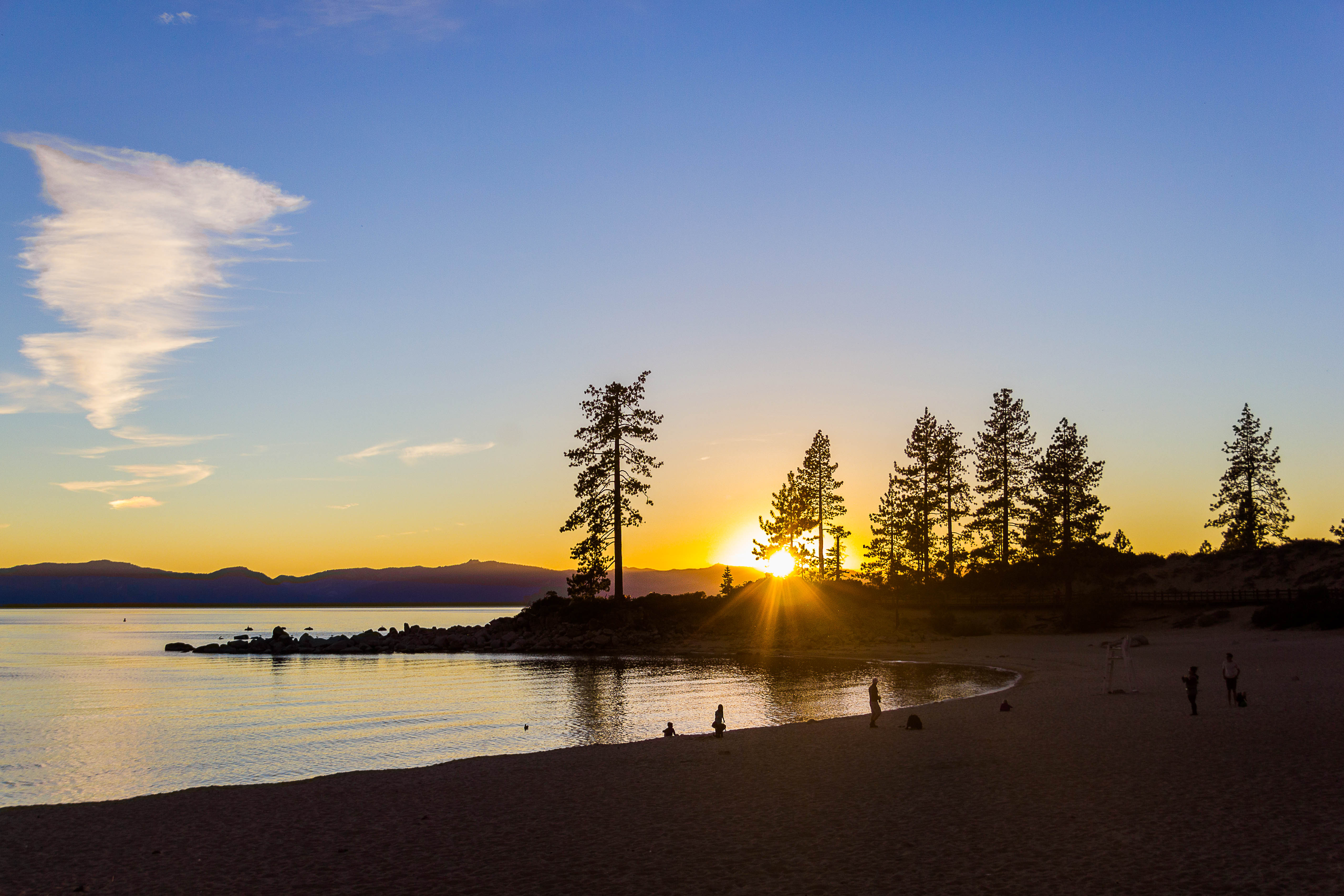Sand Harbor Beach