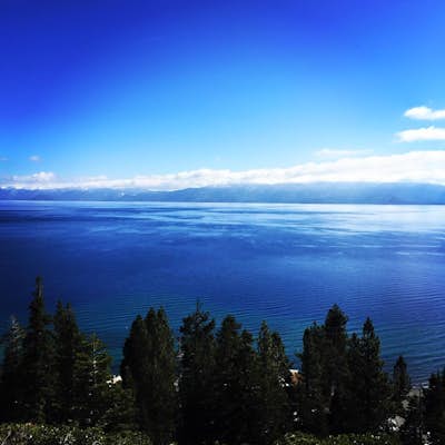 Bike around Lake Tahoe