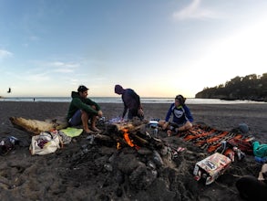 Bonfire at Muir Beach