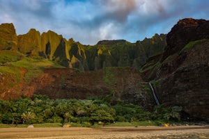 Na Pali Coast via the Kalalau Trail