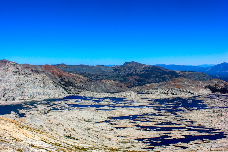 Summit Price & Agassiz from Desolation Wilderness , Lake Tahoe