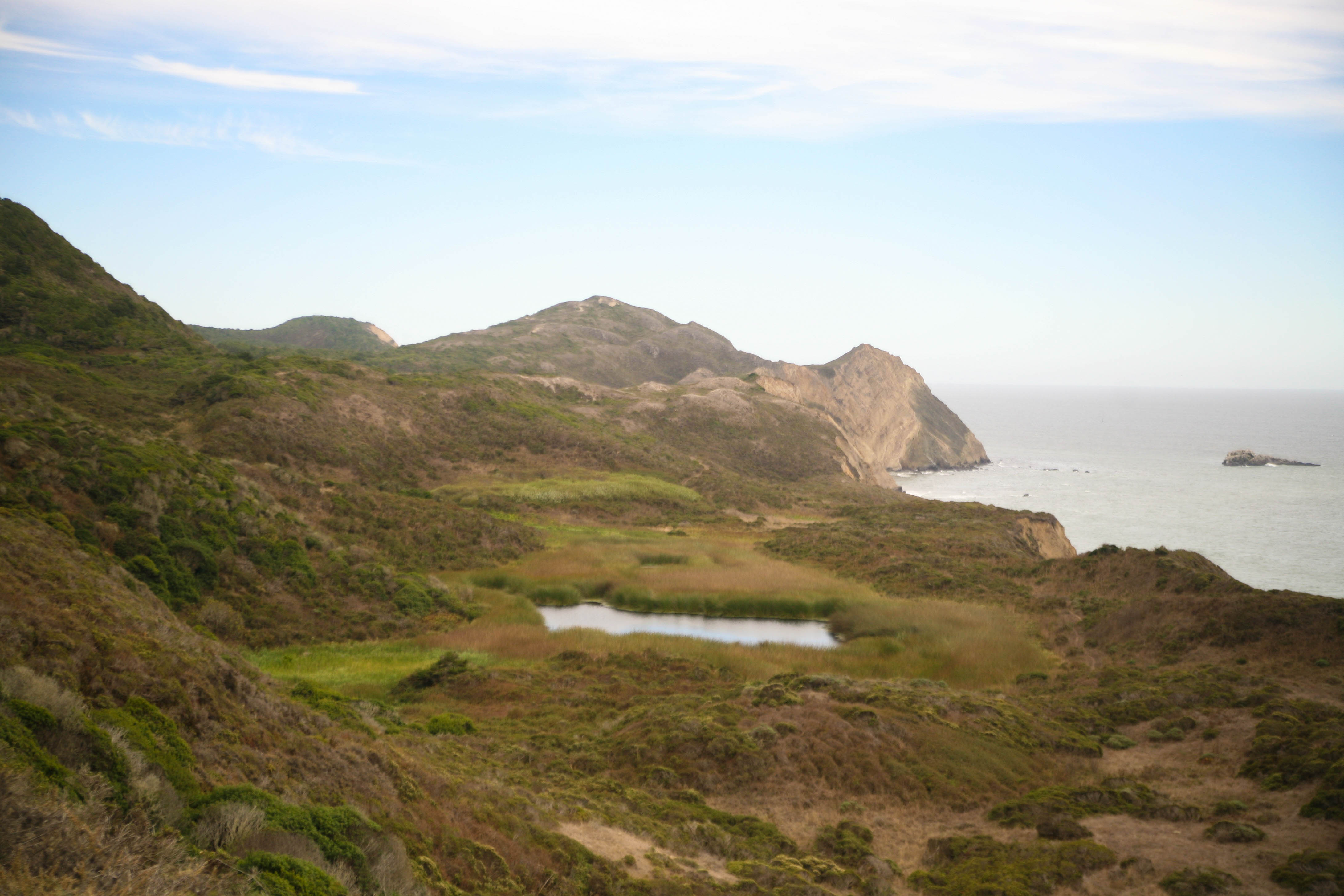 Point Reyes' Wildcat Camp via Coast Trail