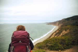 Point Reyes' Wildcat Camp via Coast Trail