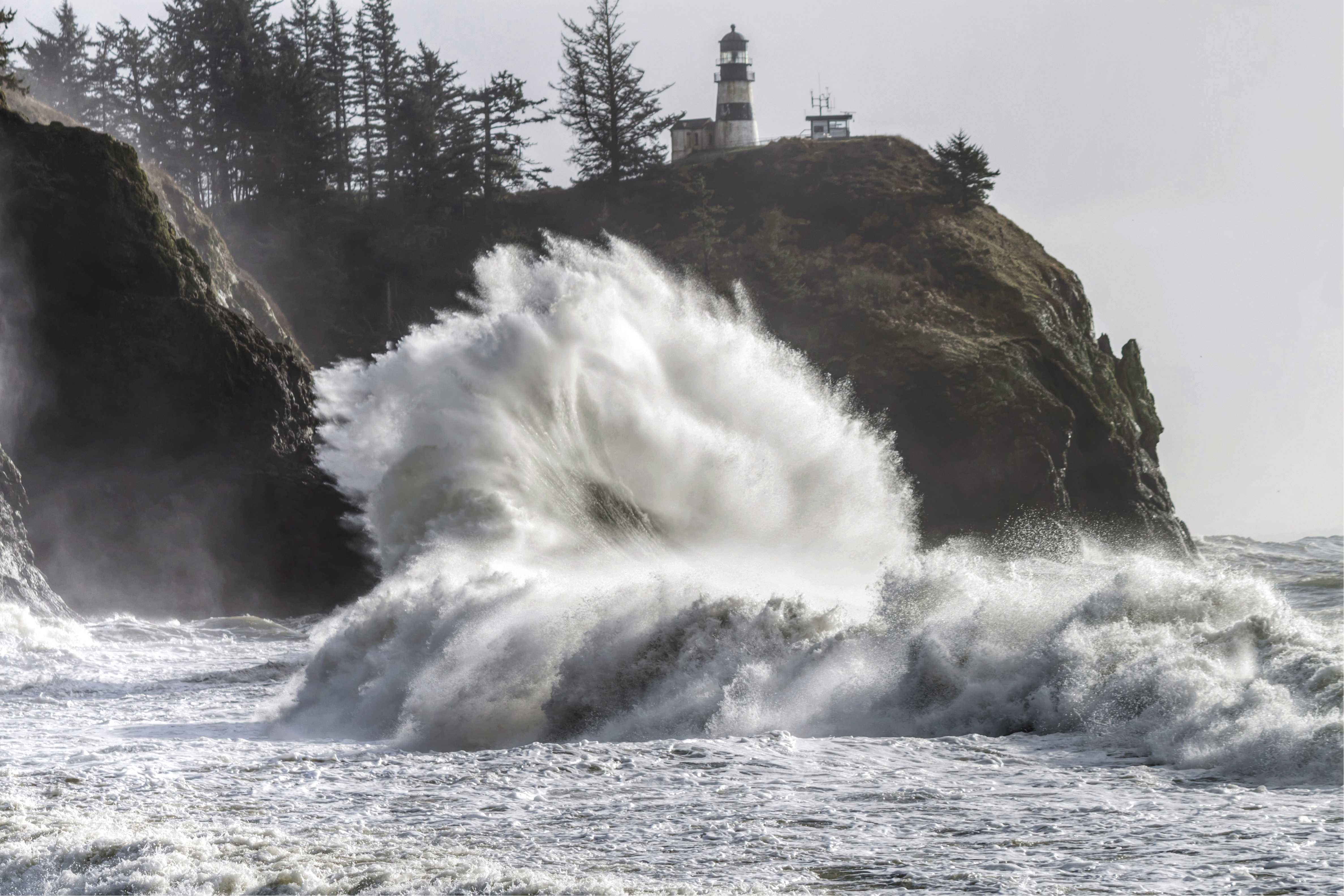 Camp at Cape Disappointment