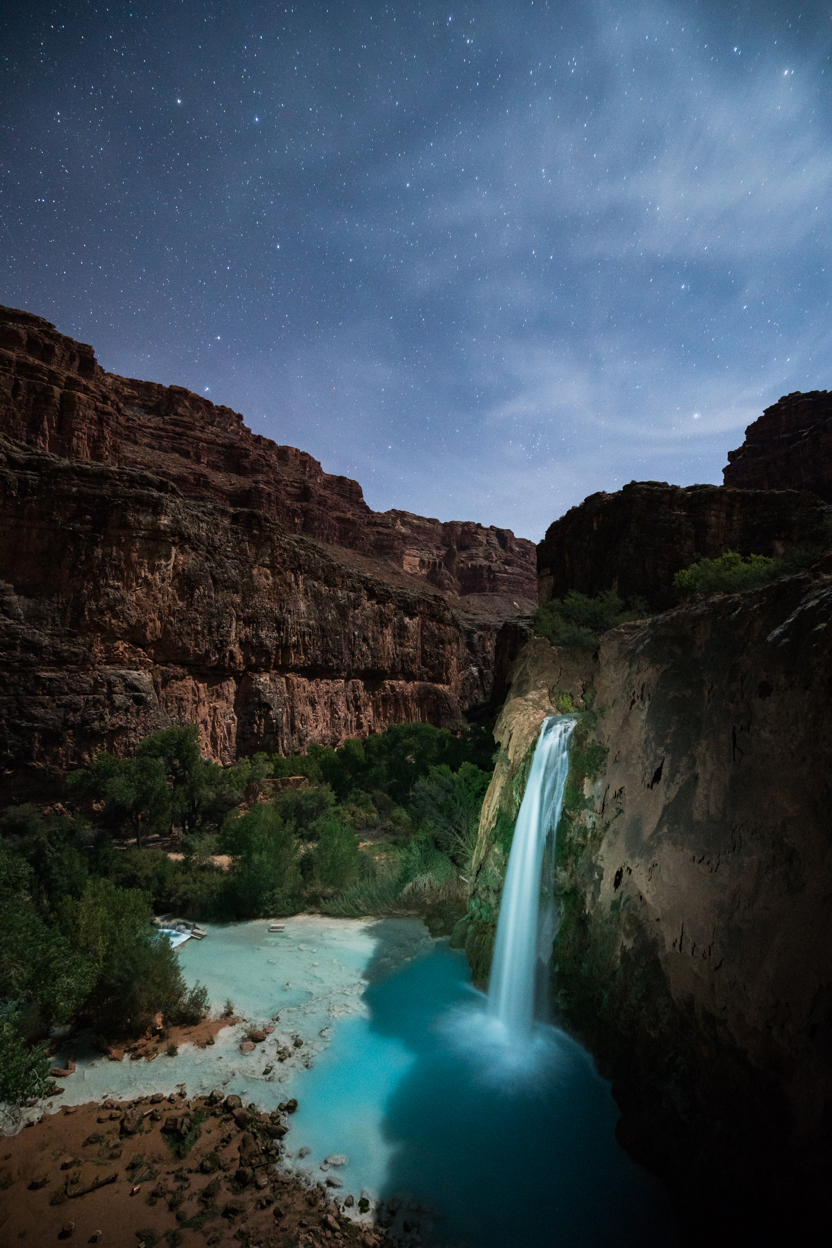 Havasu Falls in the Havasupai Reservation