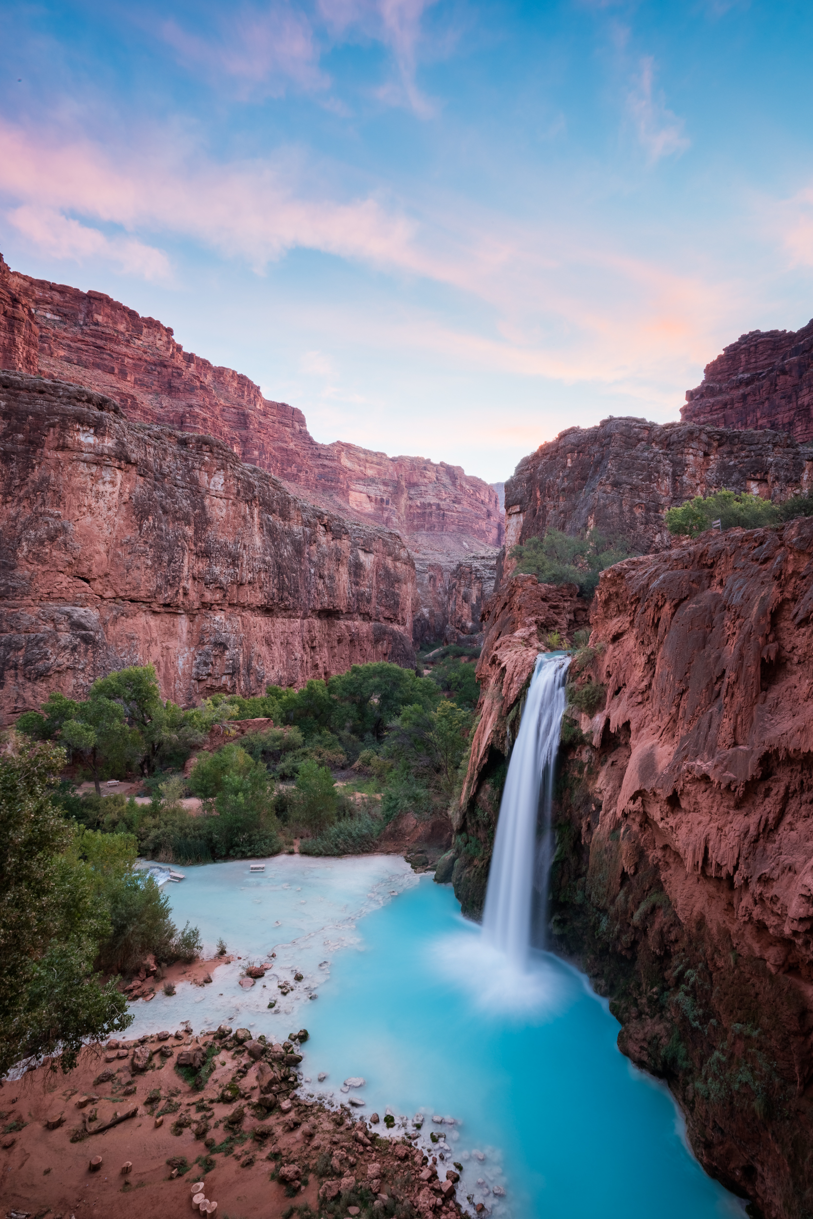 Havasu Falls in the Havasupai Reservation