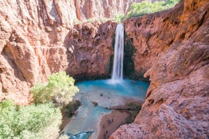 Havasu Falls in the Havasupai Reservation