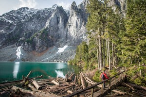 Lake Serene and Bridal Veil Falls