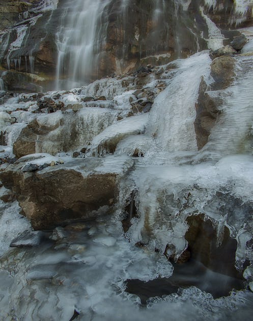 Photograph Bridal Veil Falls Provo Utah