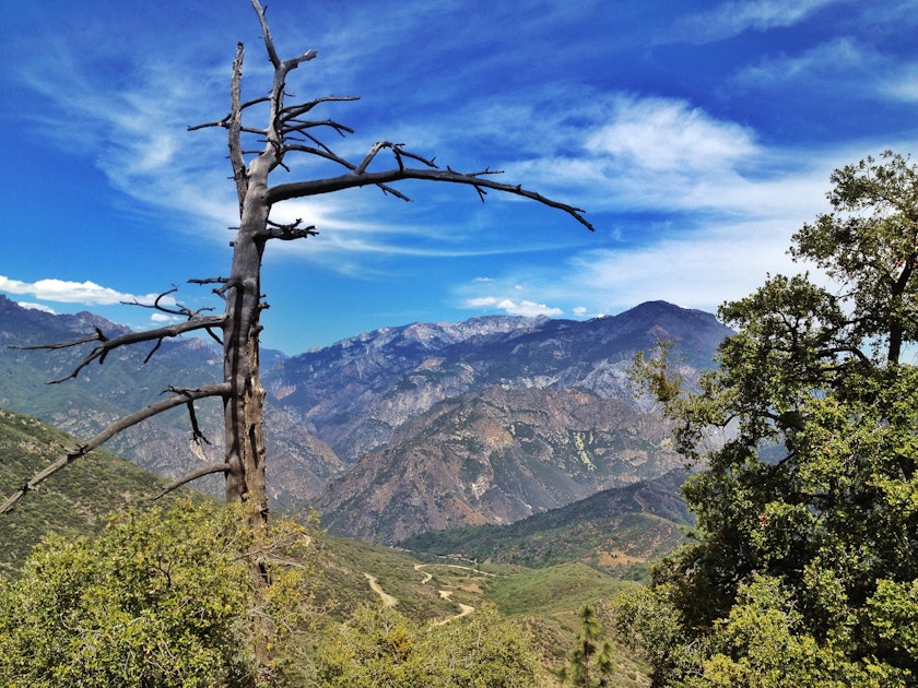 Hike to Lookout Peak, Cedar Grove Visitor Center, Kings Canyon