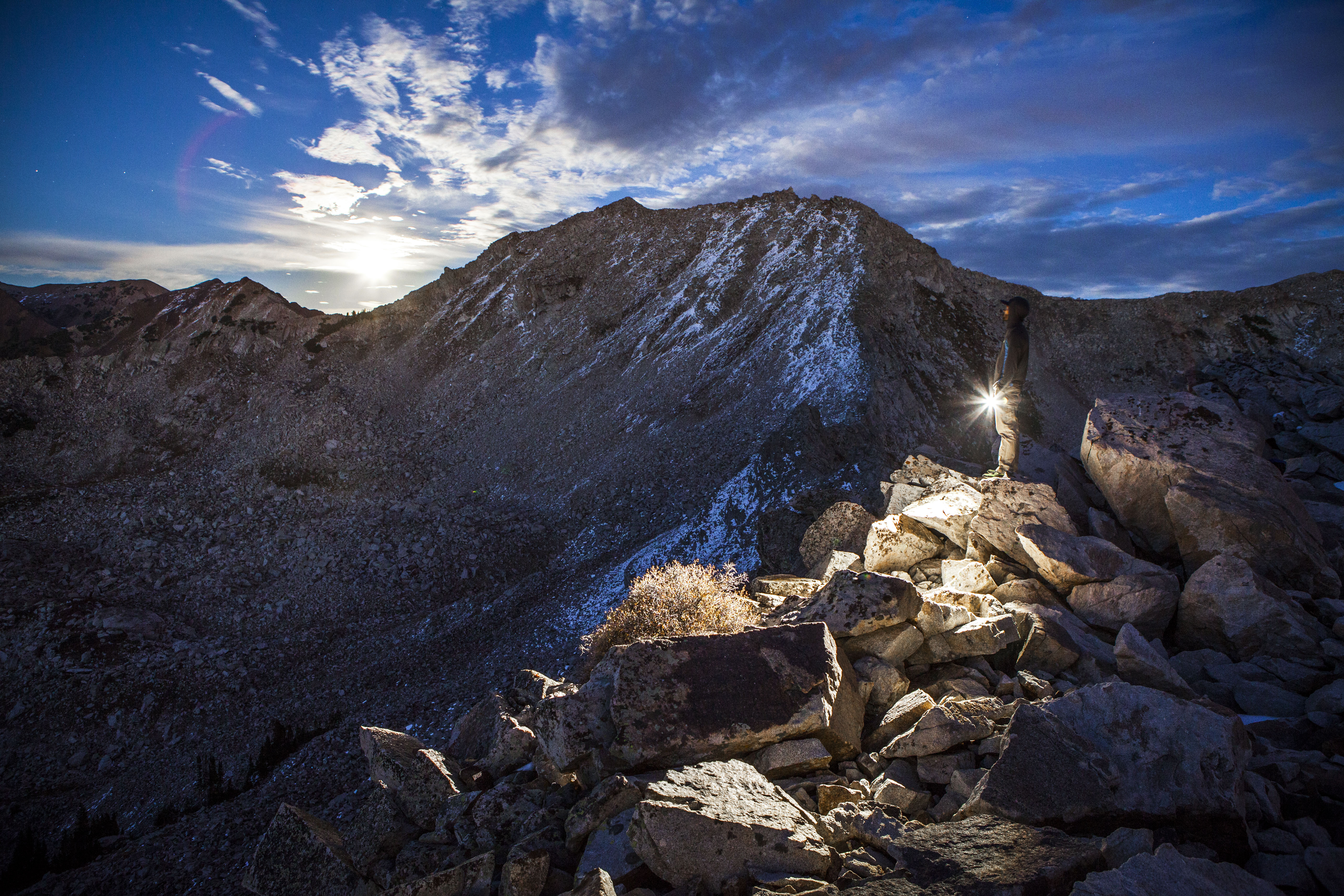 Camp at the Cottonwood Ridgeline
