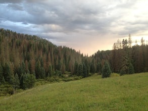 Hike the Weminuche Wilderness to Fourmile Falls