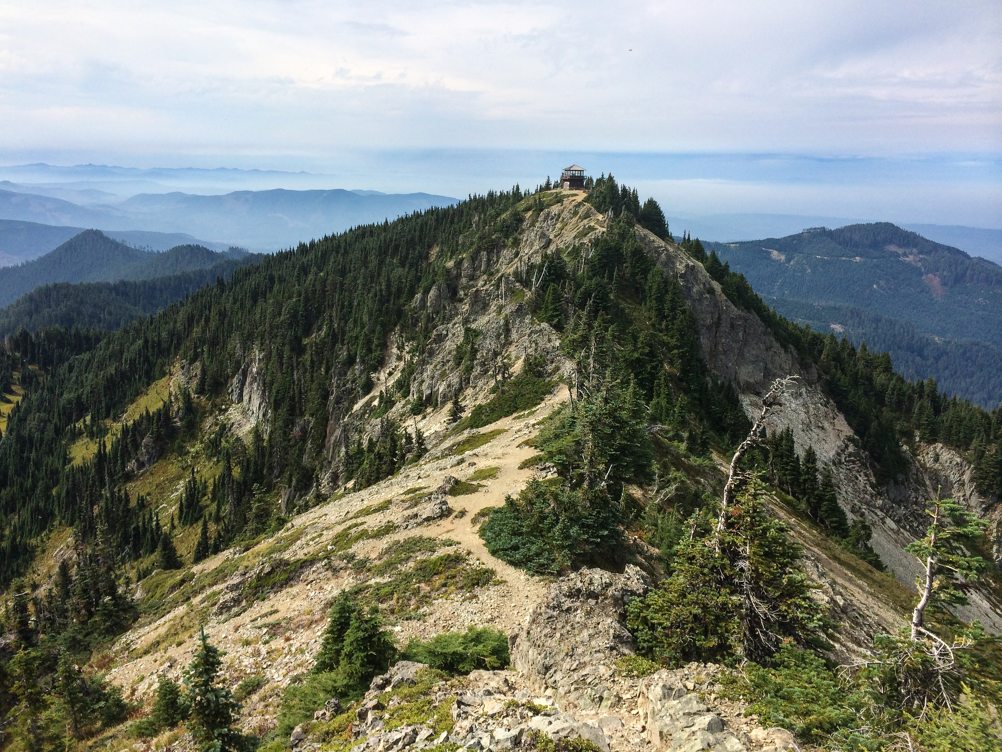 Tolmie Peak's Fire Lookout