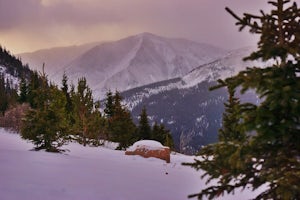 Snowshoe or Ski Watrous Gulch