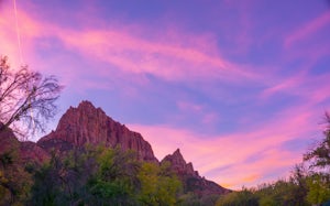 Camp Under Zion's Watchman