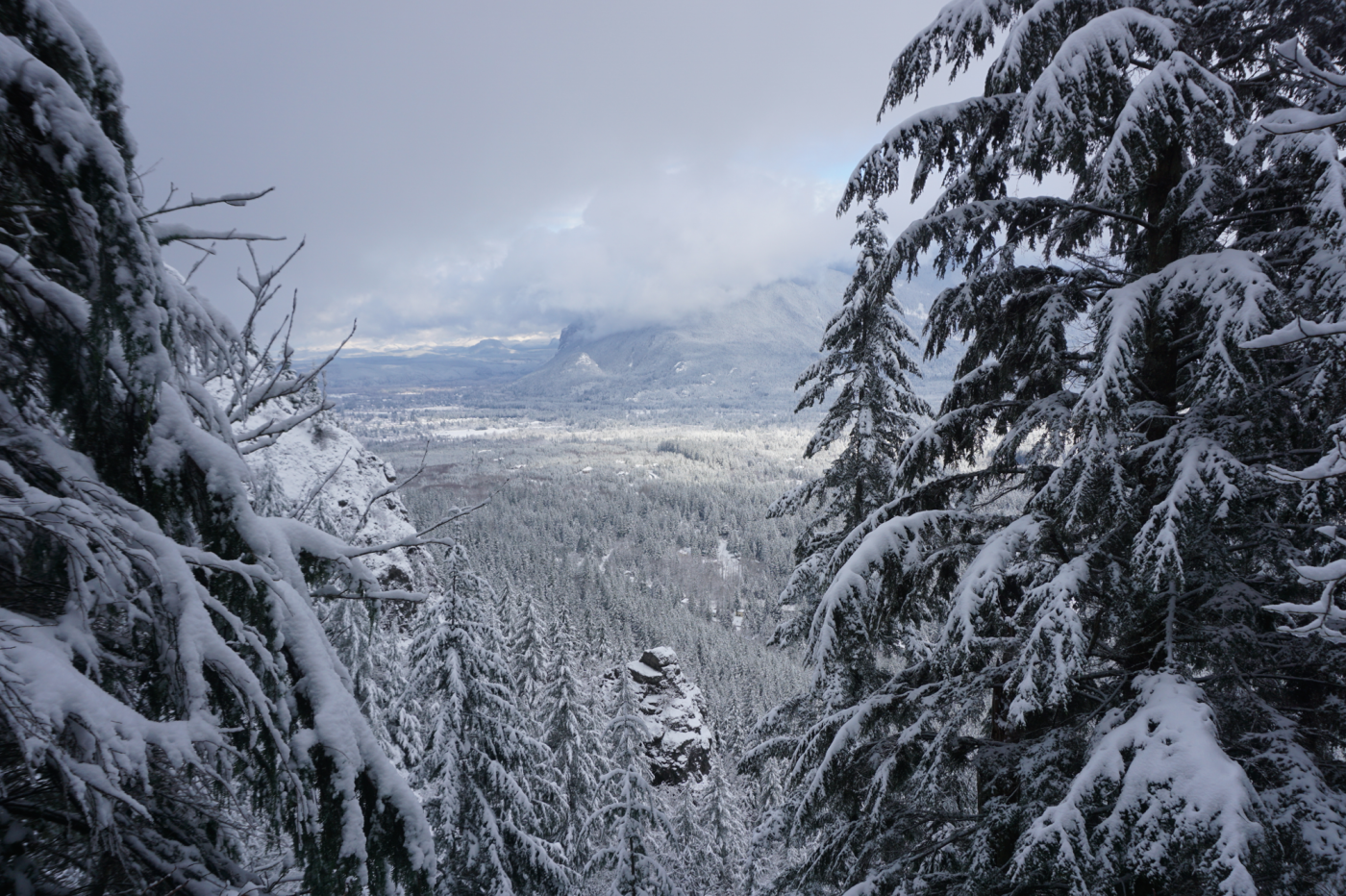 Photo of Rattlesnake Ledge Snow Hike