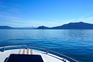 Boat Camp at Blakely Island