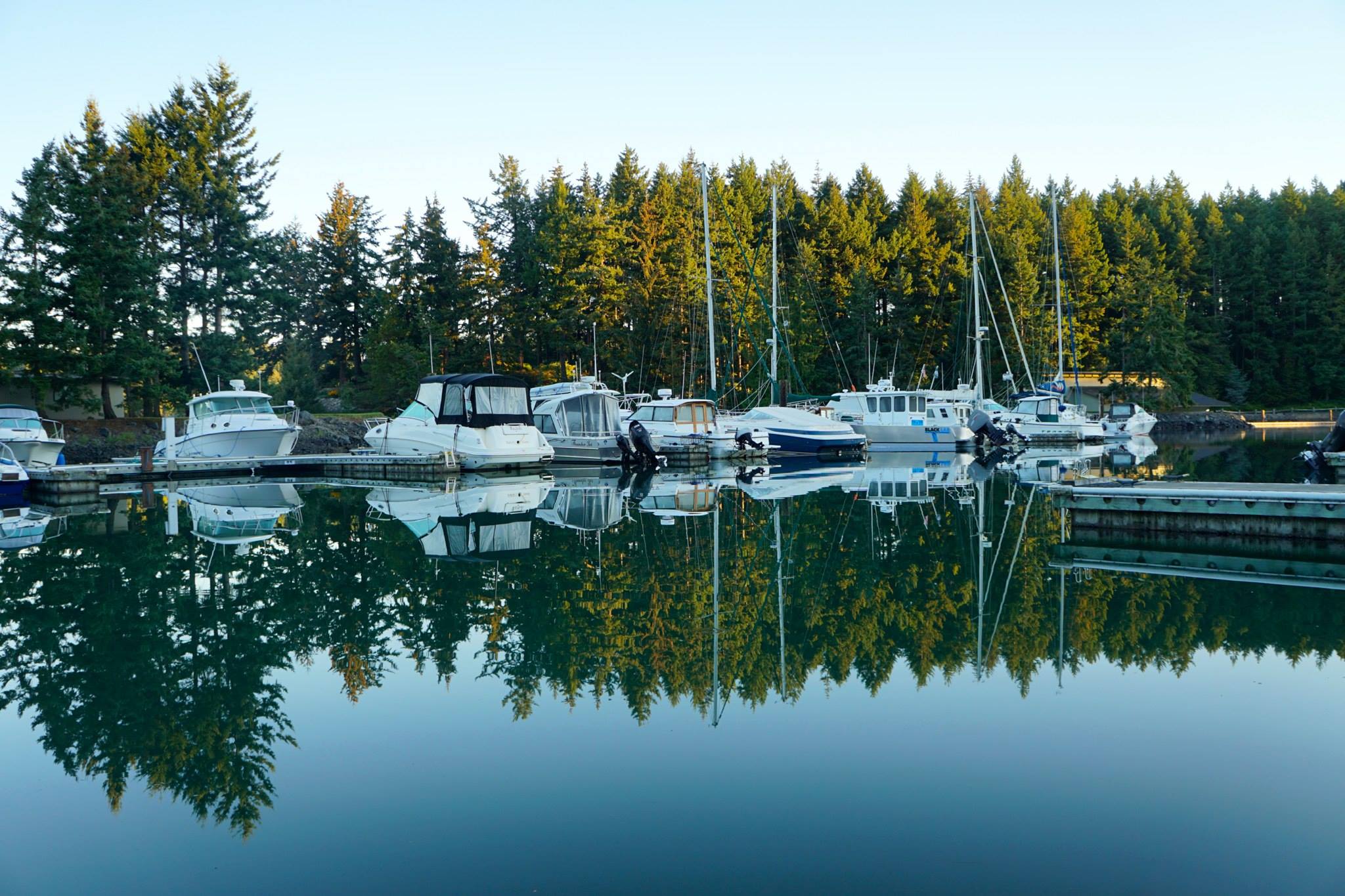 Boat Camp at Blakely Island