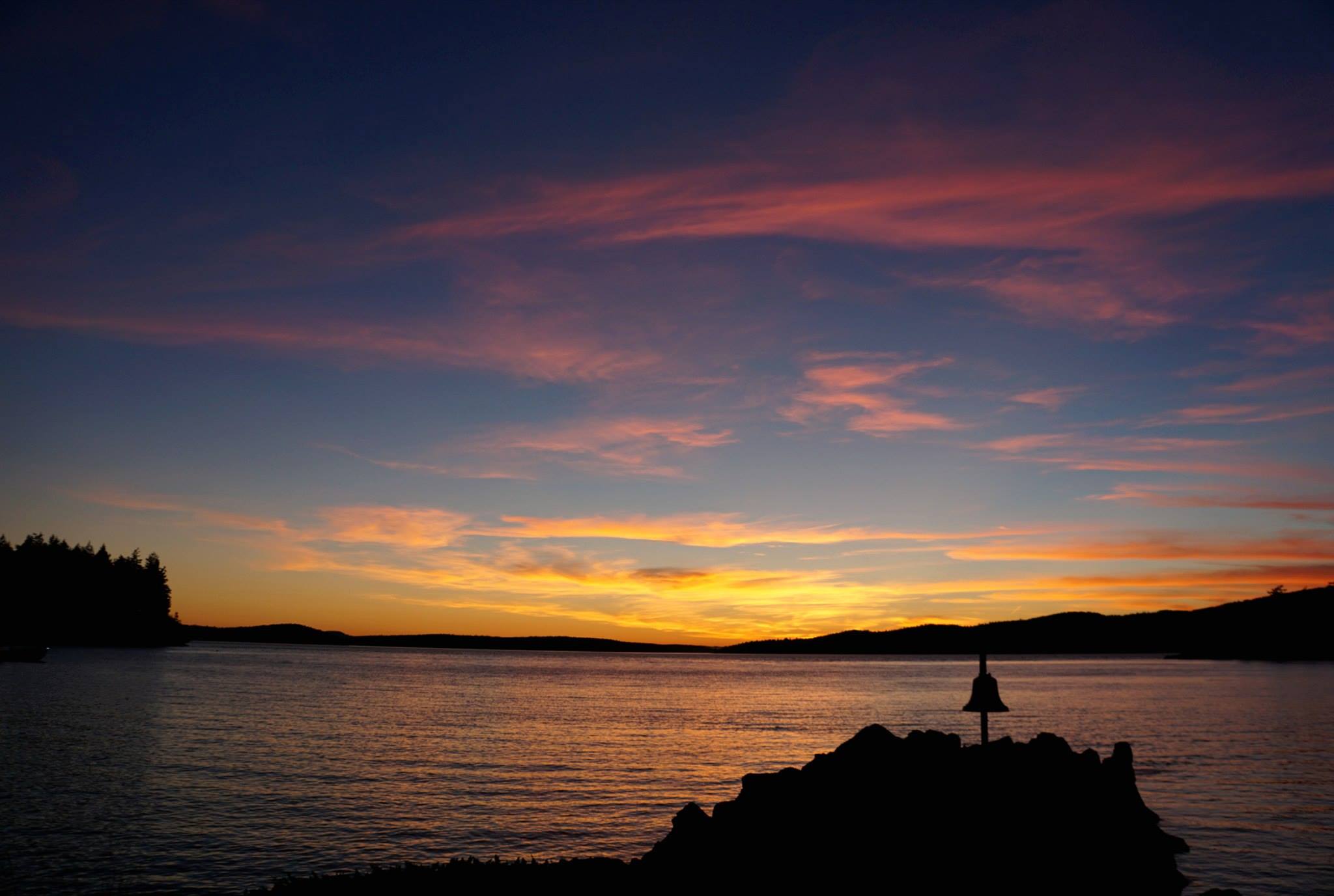 Boat Camp at Blakely Island