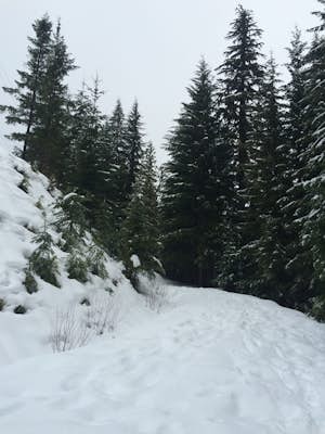 Hike and Snowshoe to Lanham Lake