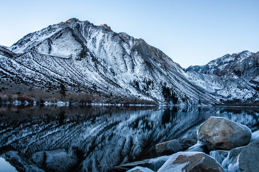 Hiking Convict Lake, Yosemite