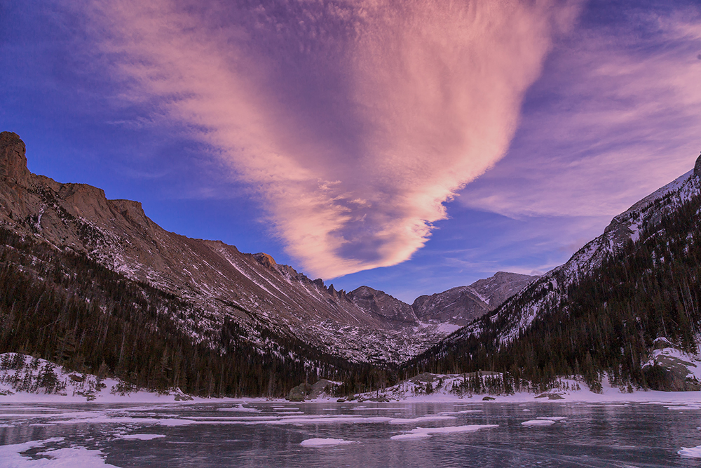 Mills Lake via Glacier Gorge Trailhead