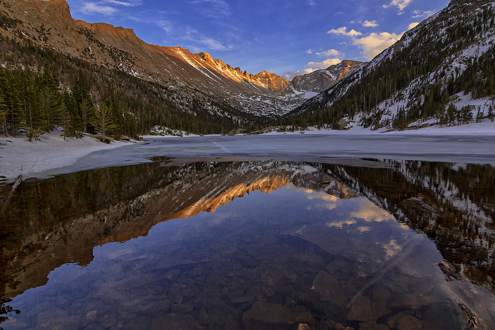 Mills Lake via Glacier Gorge Trailhead