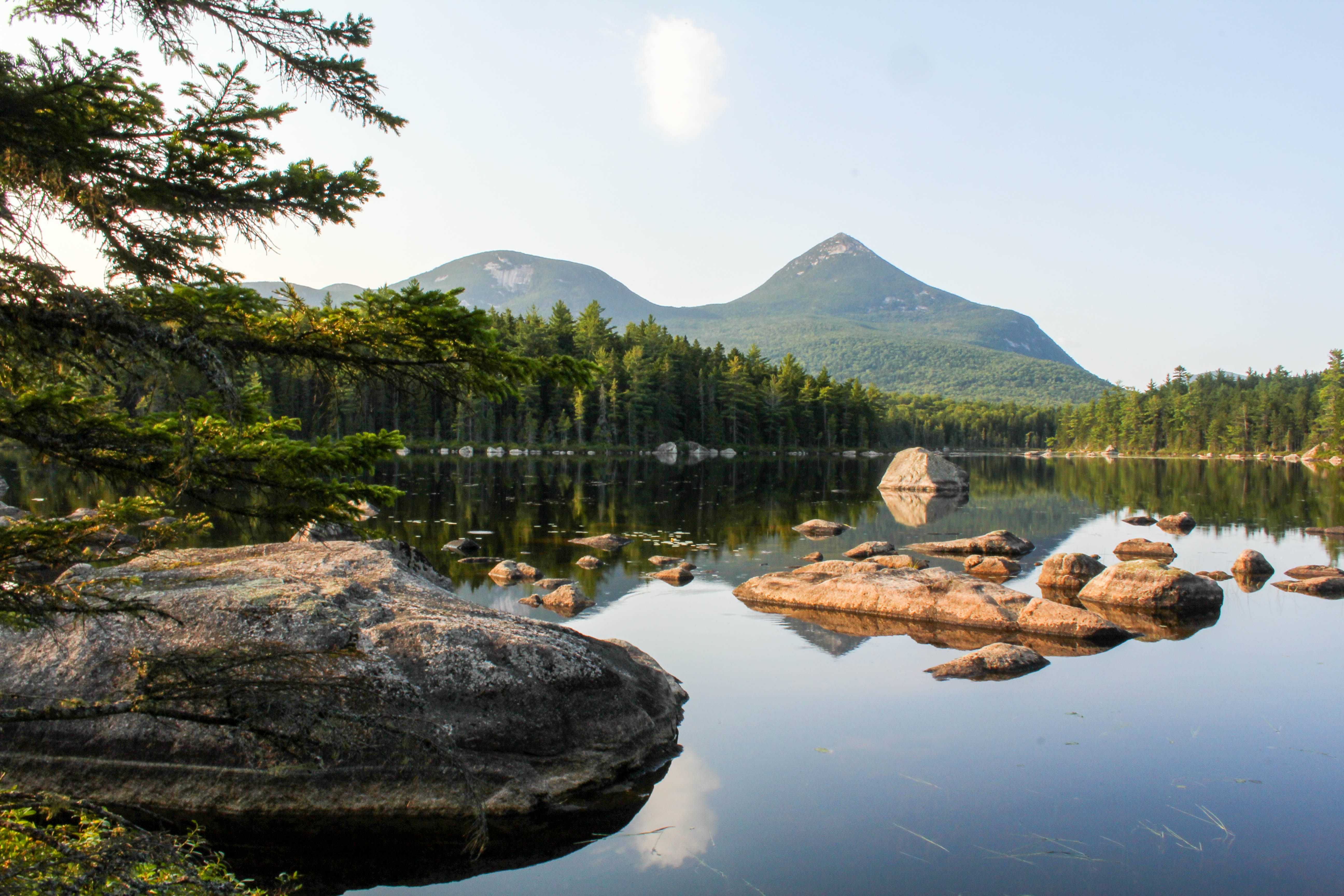 Hike to Rocky Pond, Millinocket, Maine