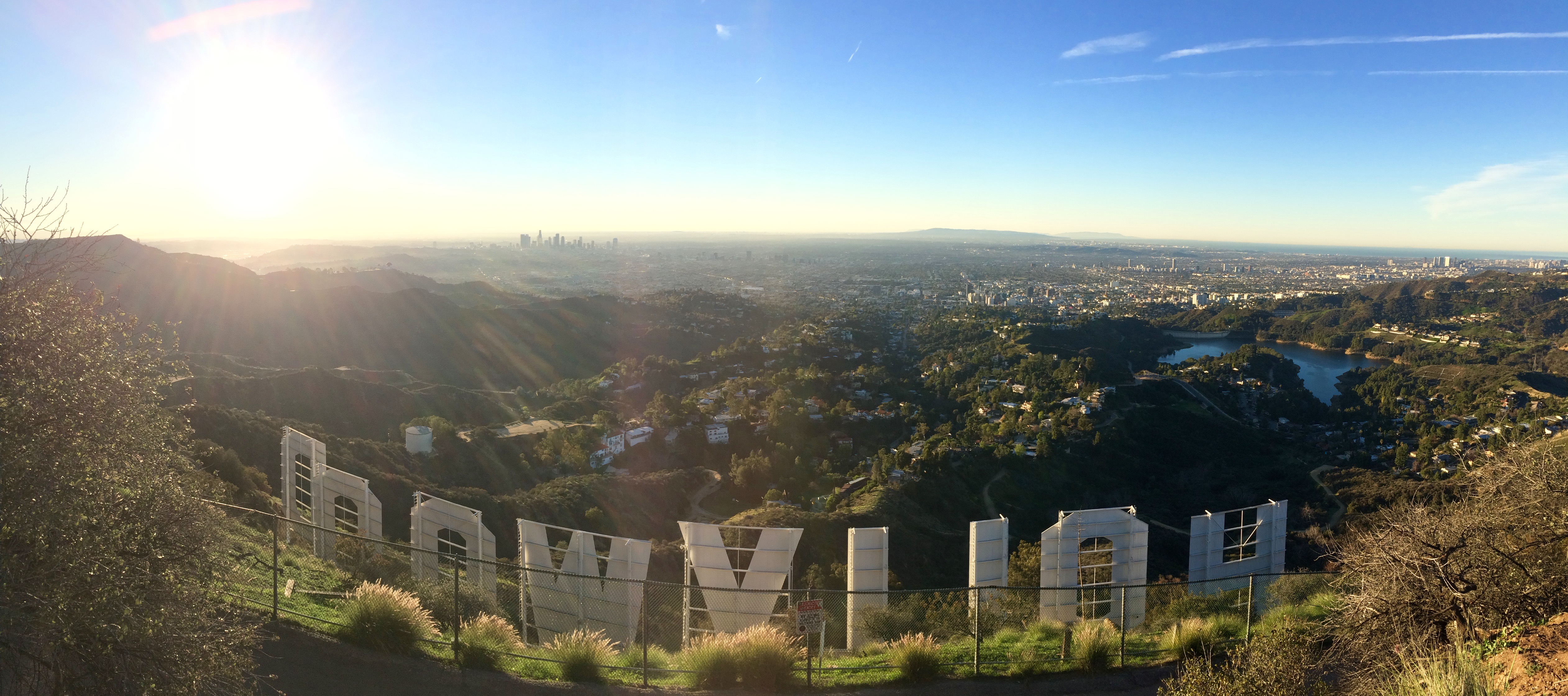 Hollyridge Trail to the Hollywood Sign [Closed], Los Angeles, California