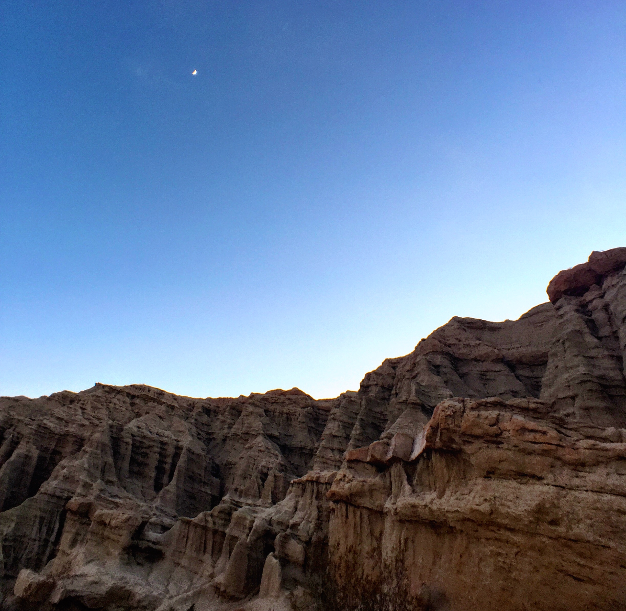 Camp Under Red Rock Canyon