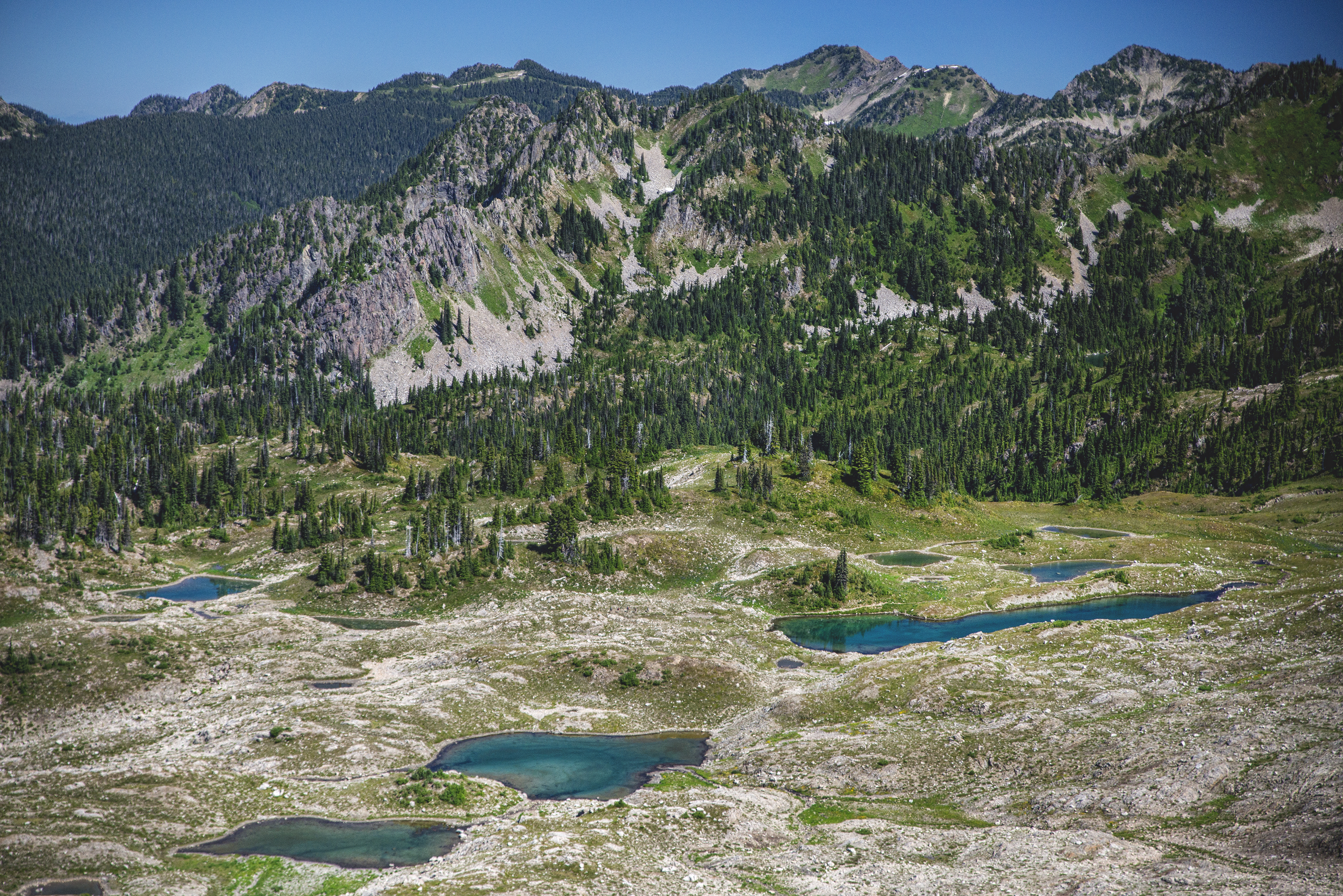 High Divide and 7 Lakes Basin
